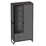Шкаф 2 дв 2 ящ Нора